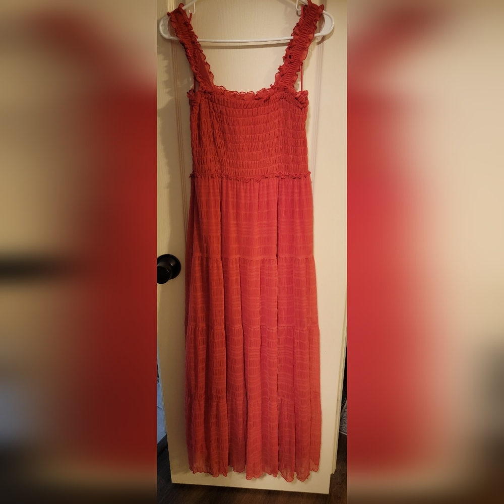 Max Studio Long Midi Dress